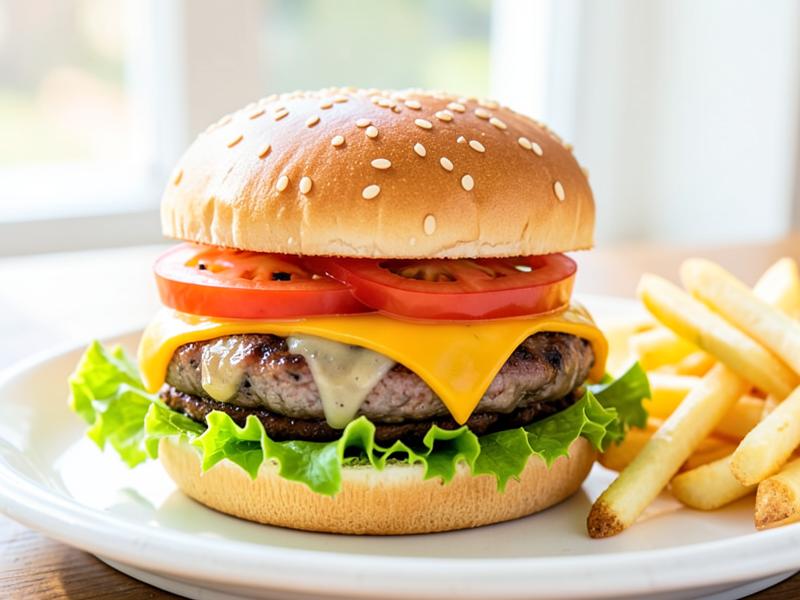 Simple burger
