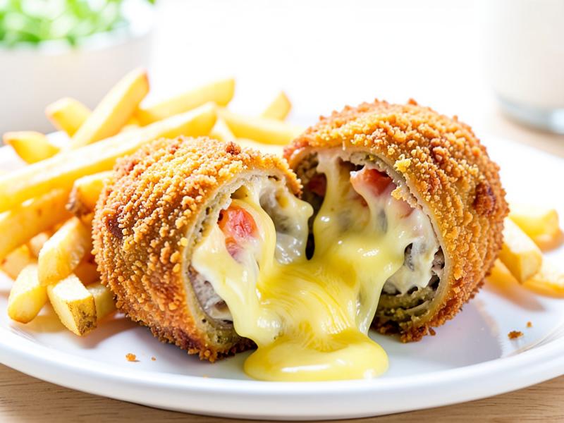 Calzon cordon bleu