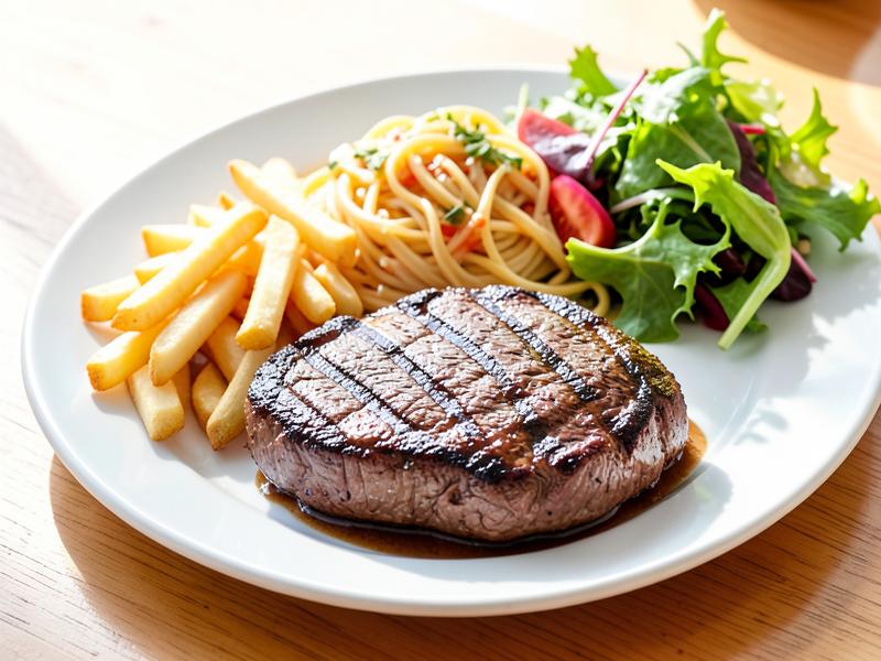 Plat antrecôte grillé